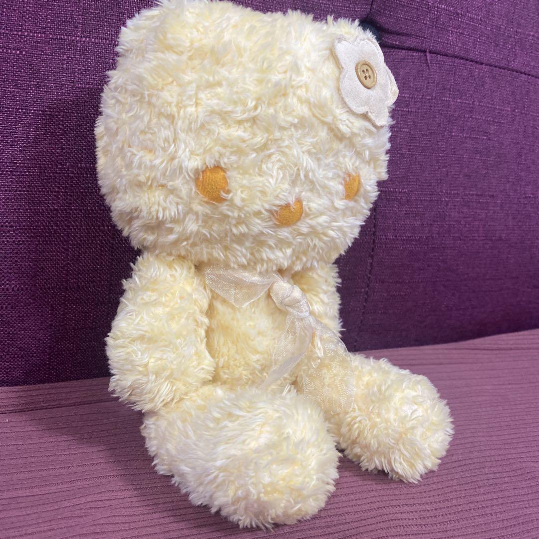 サンリオ　キティ　ぬいぐるみ　希少　レトロ　黄色　QUESTINA 匿名発送