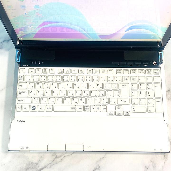 コスパ良!core i7&16GBで快速!ブルーレイ搭載☆ホワイトノートパソコン 画像4