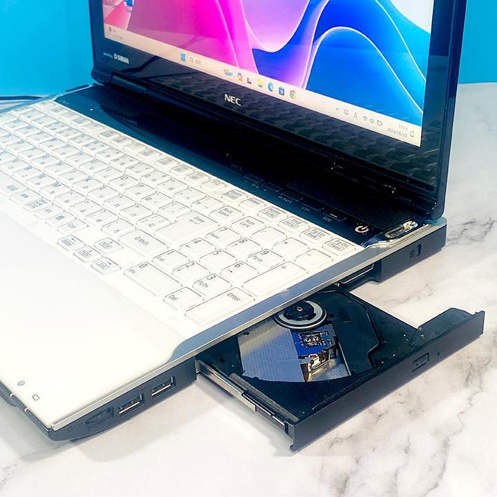 コスパ良!core i7&16GBで快速!ブルーレイ搭載☆ホワイトノートパソコン 画像6