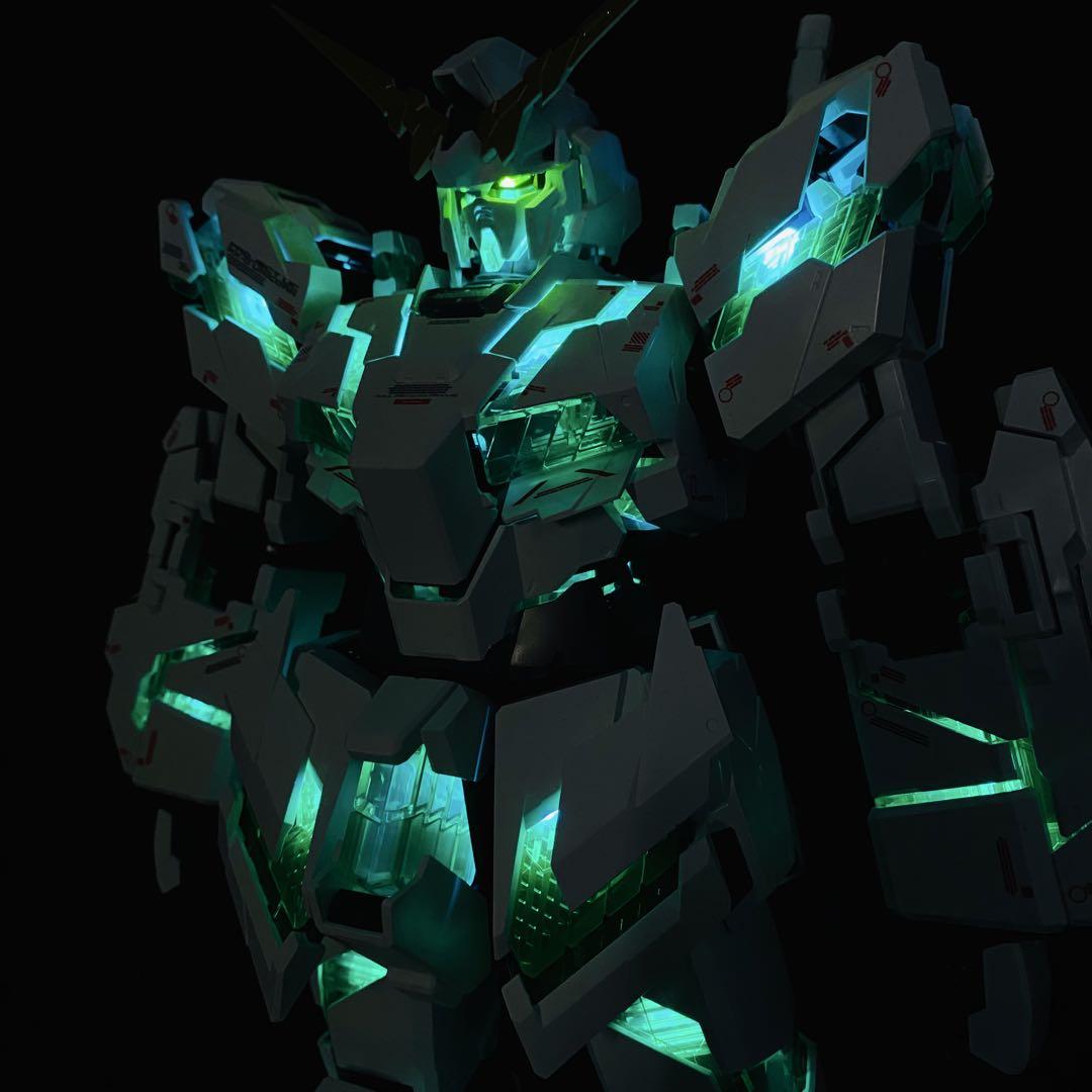 PG 機動戦士ガンダムUC ユニコーンガンダム 最終決戦Ver. LEDユニット PGユニコーンガンダム(最終決戦Ver.)レビュー
