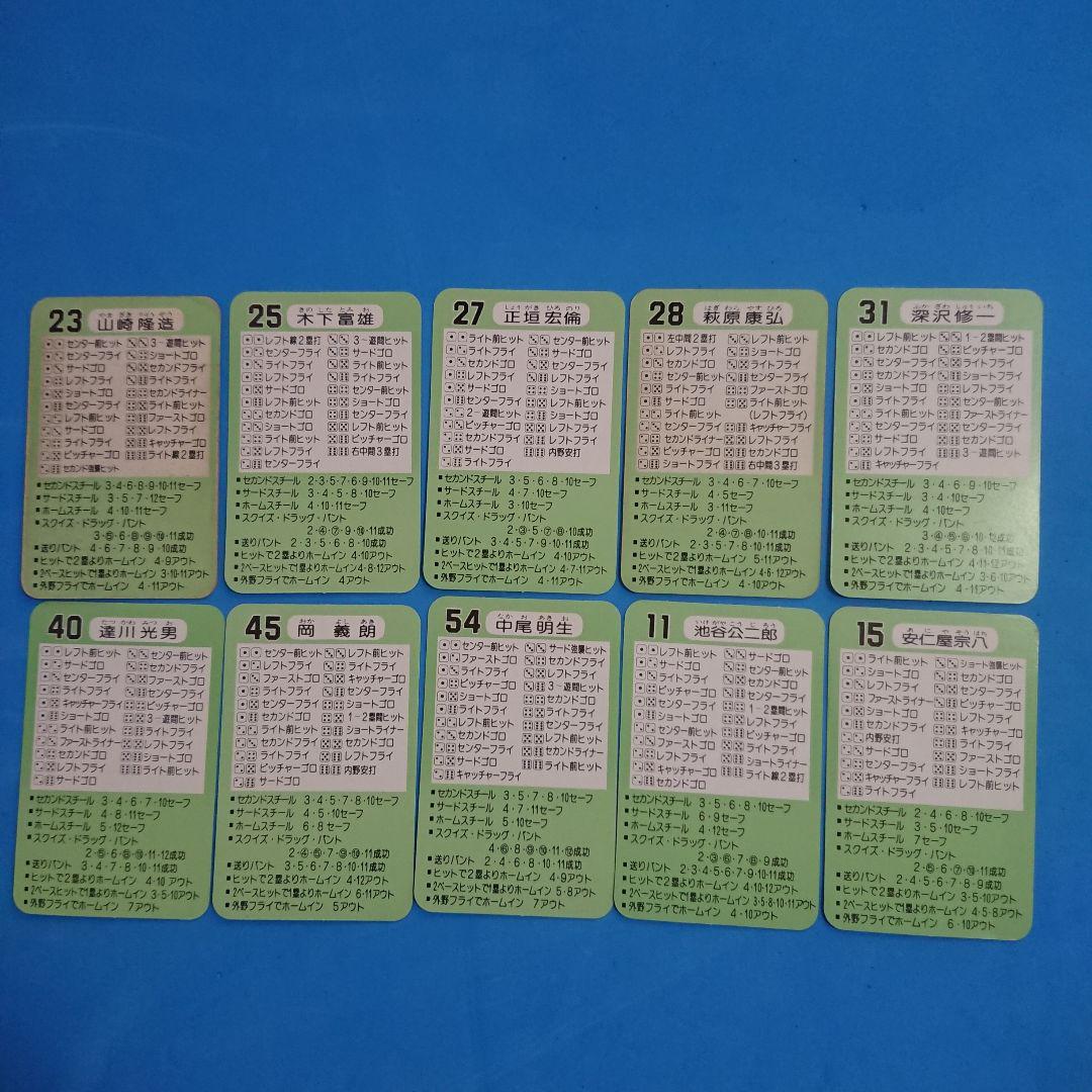Yahoo!オークション - タカラ プロ野球カードゲーム 57年 広島