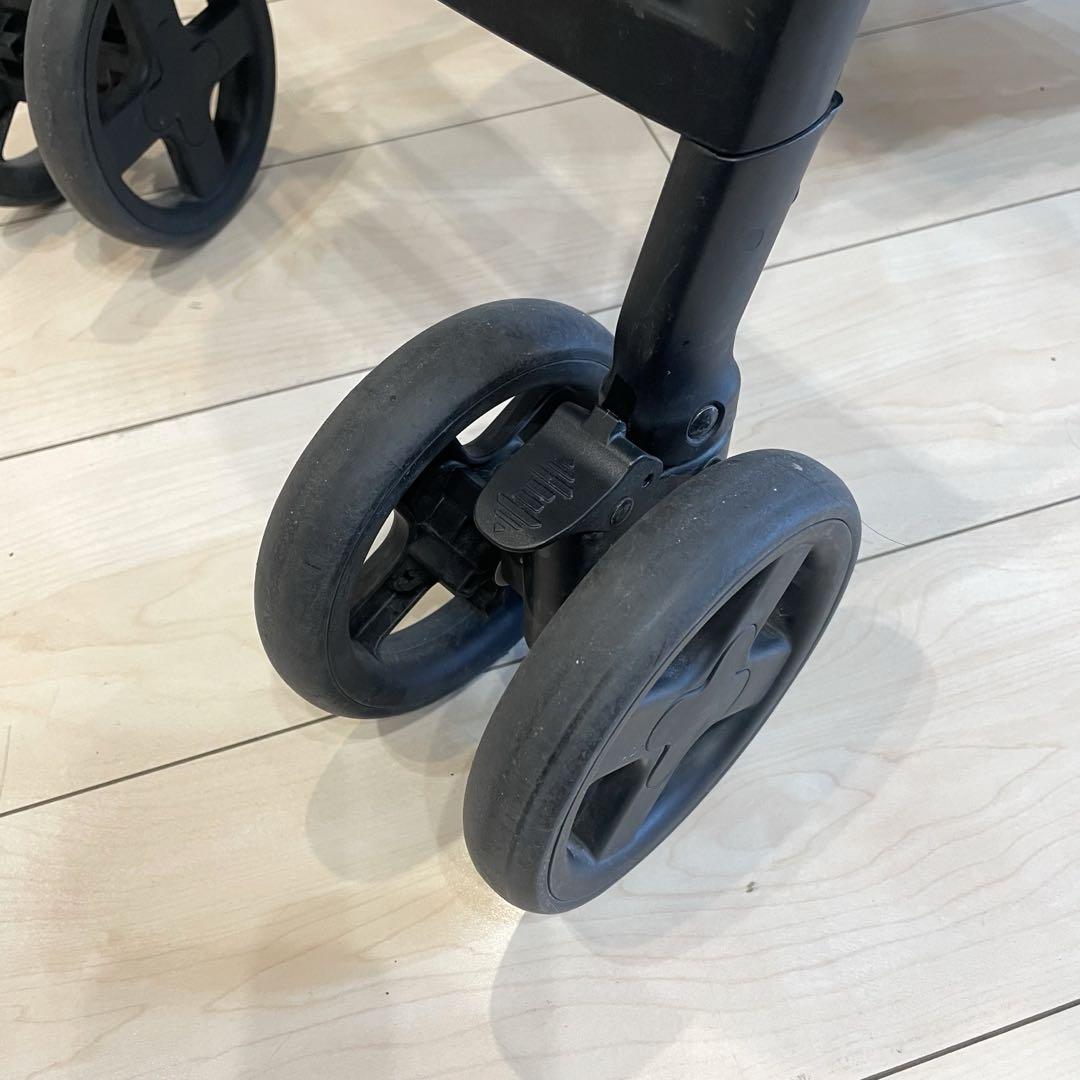 美品 【Joie KATOJI 】カトージ ベビーカー スマバギ4WD クロム