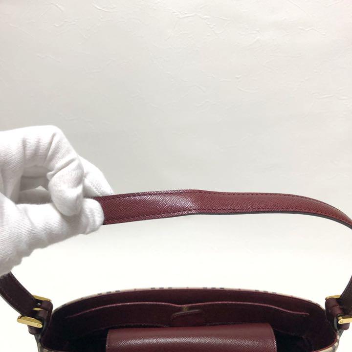 新品在庫 バーバリー Burberry トートバック ノバチェック ワインレッド 4CV5h-m33224961003 品質保証