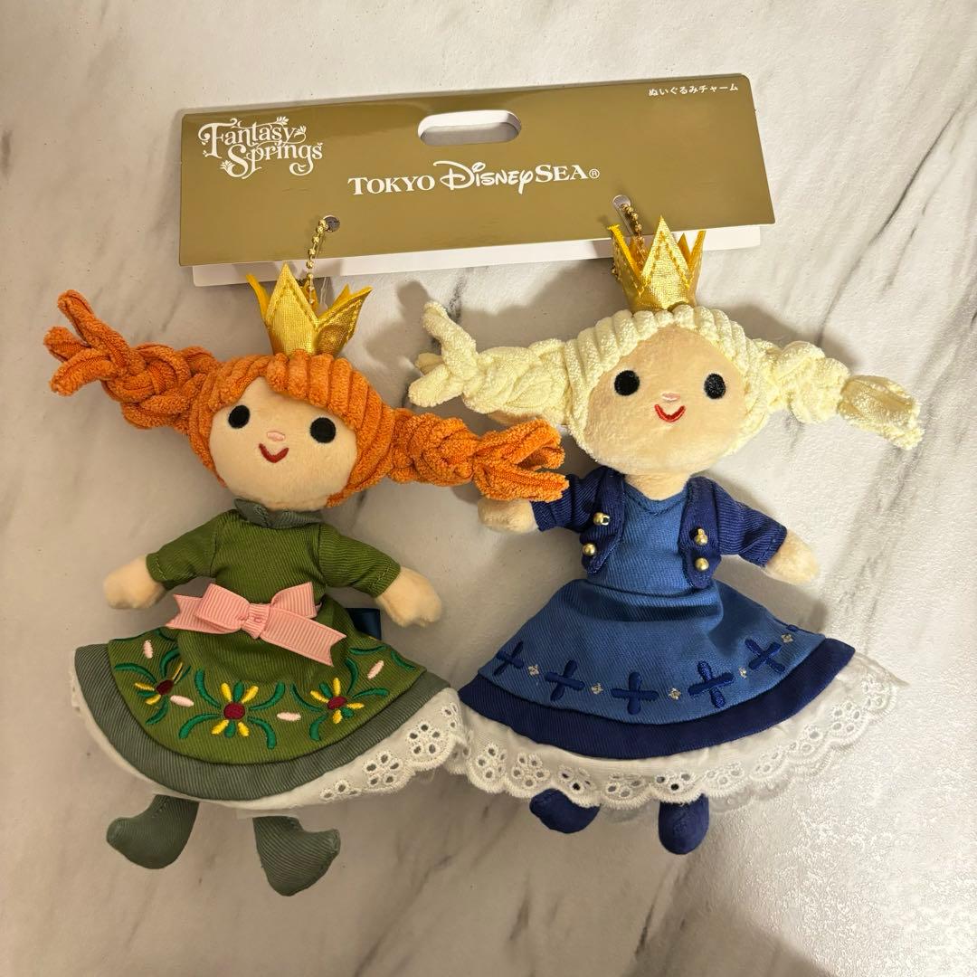 ファンタジースプリングス アナと雪の女王 ぬいぐるみチャーム