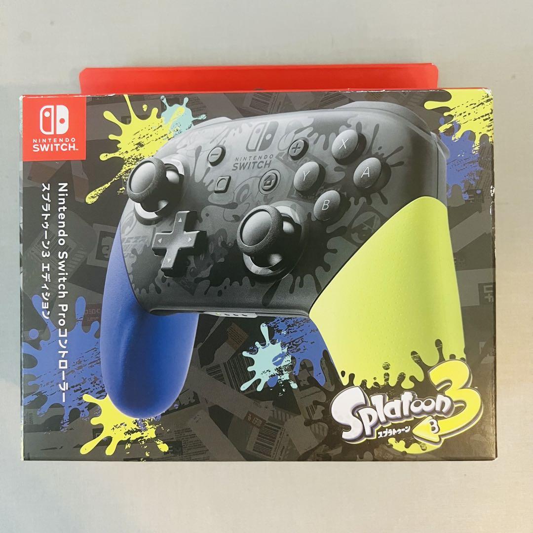 【新品未開封】純正プロコン スプラトゥーン3 proコントローラー