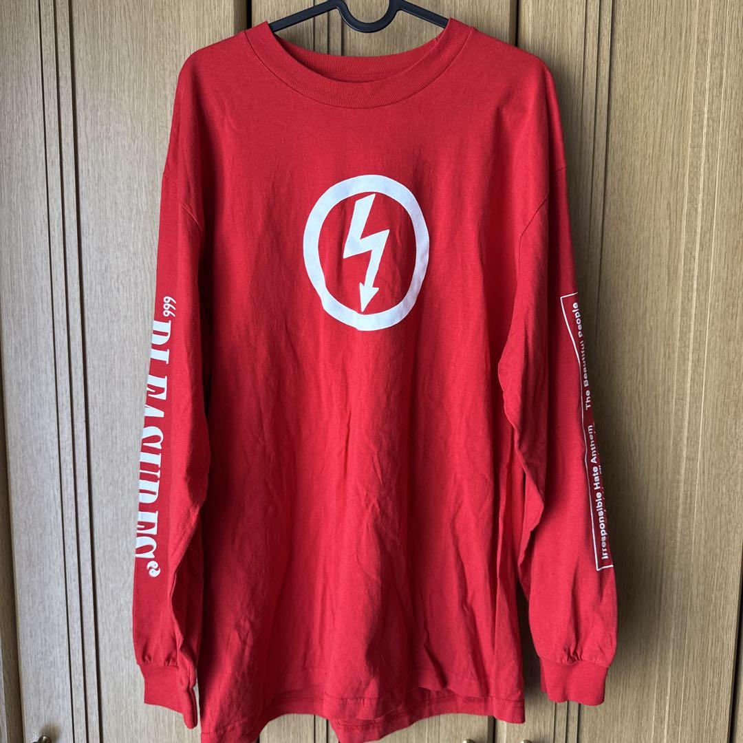 PLEASURES x Marilyn Manson コラボ ロングTシャツ