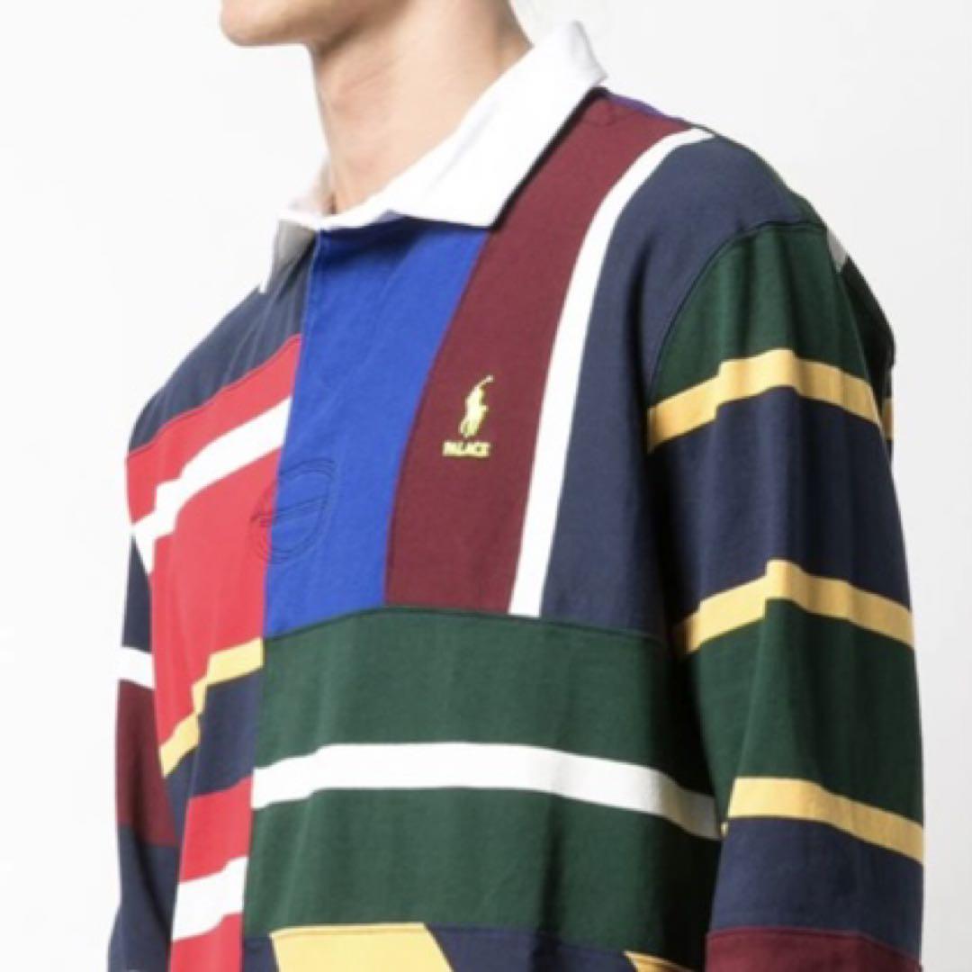 [PALACE×RALPH LAUREN] PIECED RUGBY MULTI