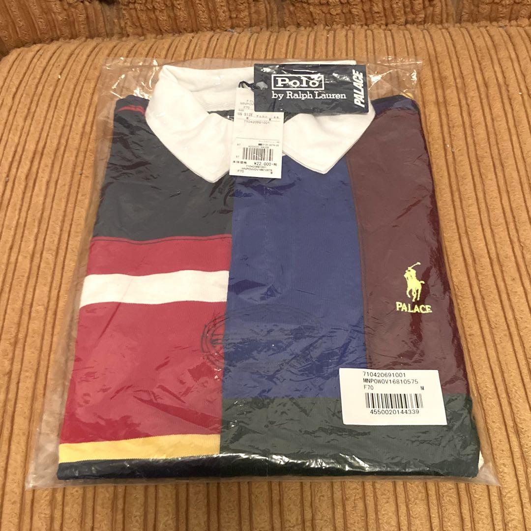 [PALACE×RALPH LAUREN] PIECED RUGBY MULTI