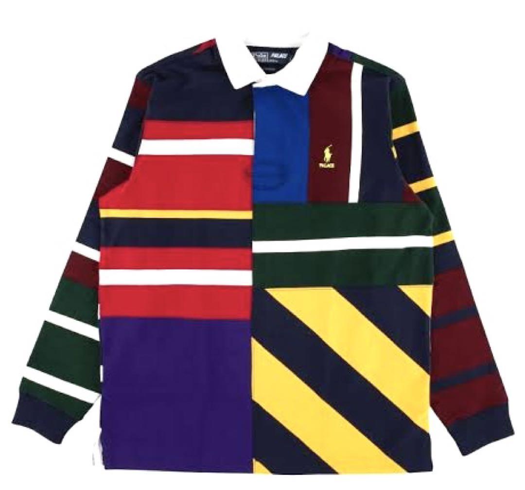 [PALACE×RALPH LAUREN] PIECED RUGBY MULTI
