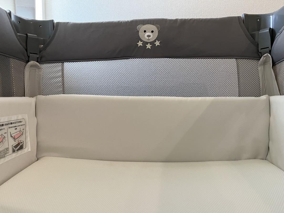 【美品】Aprica(アップリカ) ベビーベッド ココネルエアー AB