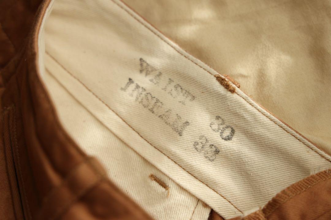 buzz rickson's ミリタリーチノ1945 W30 裾上げ済