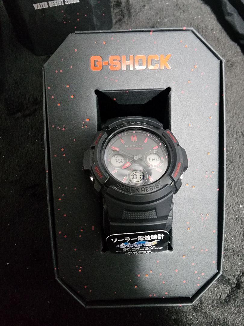 G-SHOCK ソーラー電波時計 　AMG-M100FP-1A4JR