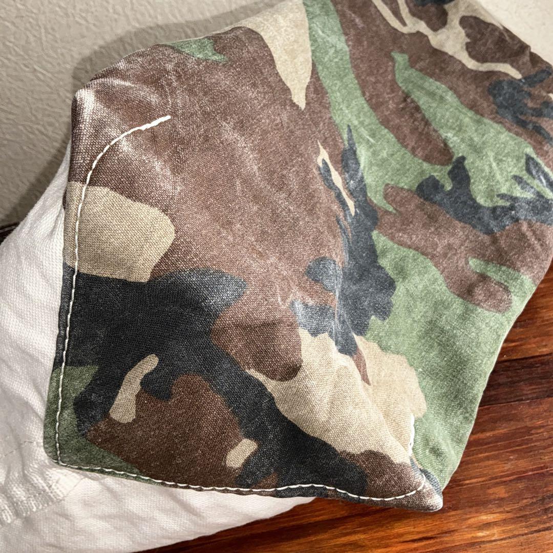 【廃番カラー】 L.L.Bean トートバッグ　迷彩　ロングハンドル　L