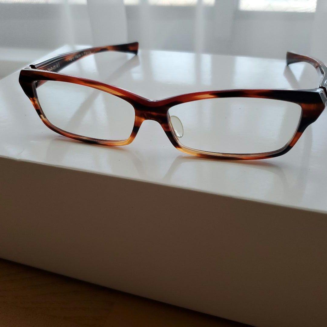 alain mikli ハンドメイド メガネ ブラウントータス