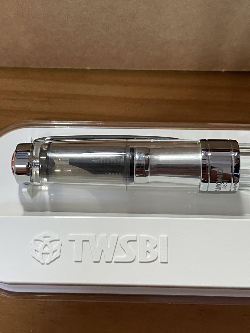 TWSBI ダイヤモンド580 万年筆　シルバー