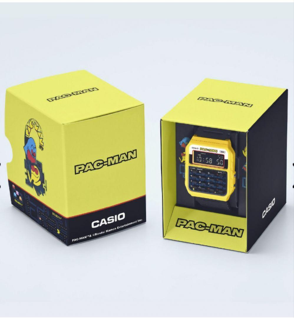 CASIO CLASSICパックマン コラボ 黒×黄 CA-53WPC-1BJR