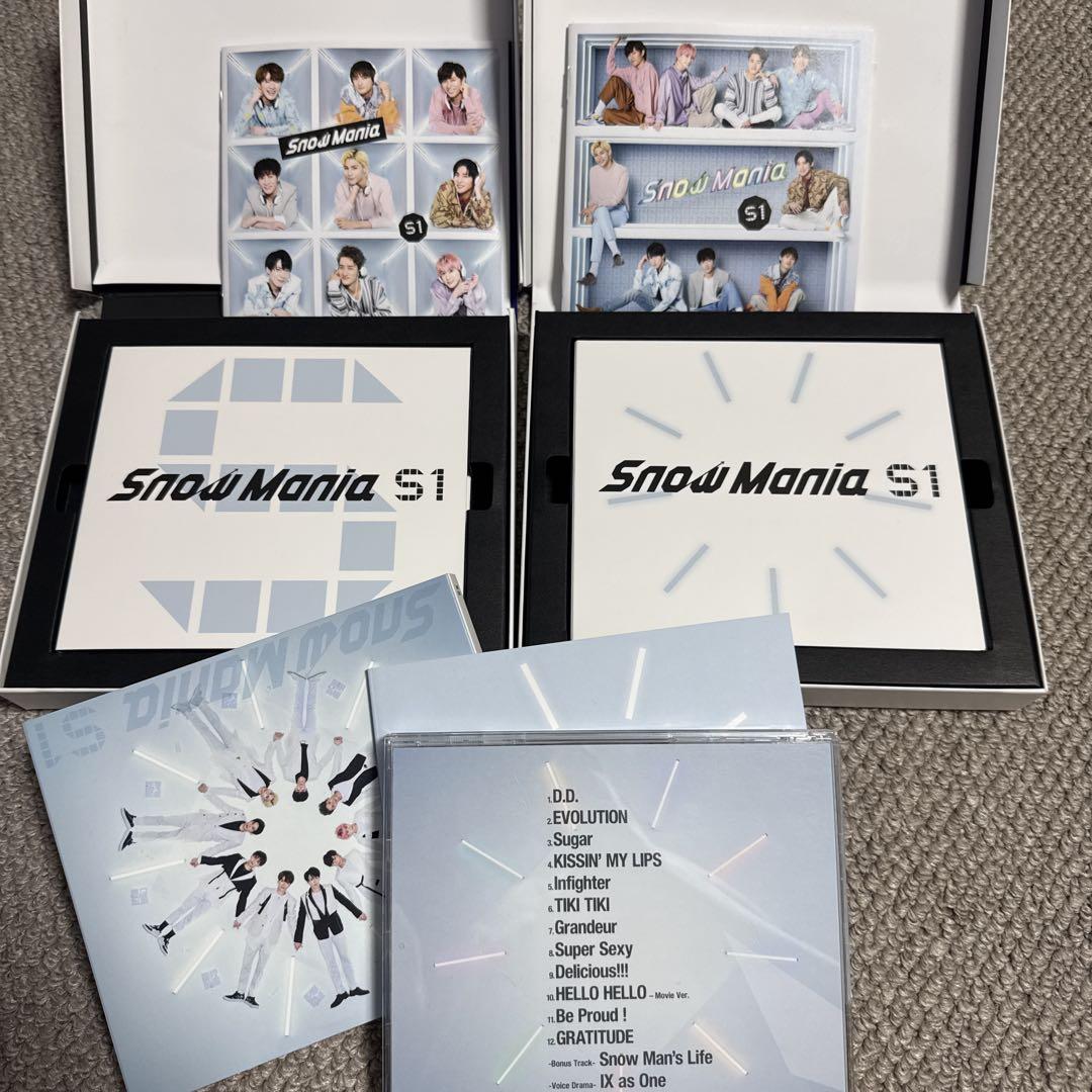 SnowMan スノーマン　ファーストアルバム　3形態　スノーマニア　S1