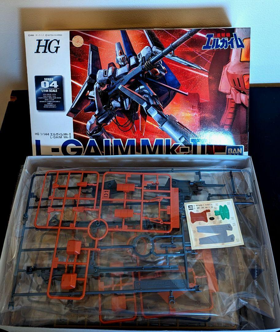 バンダイ 重戦機エルガイム HG 1/144 エルガイムMk-II