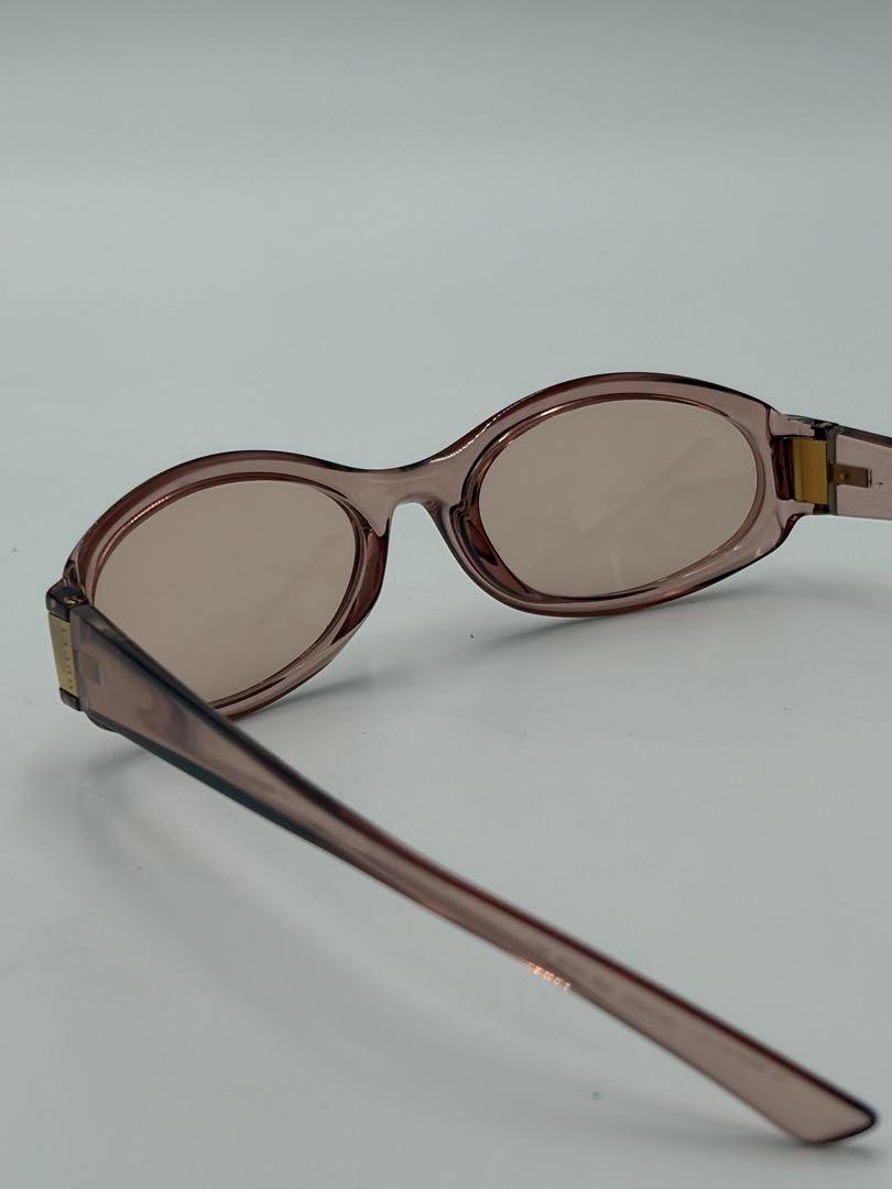 GUCCI ピンクオーバルイタリア製メガネGG2529/S AQ8