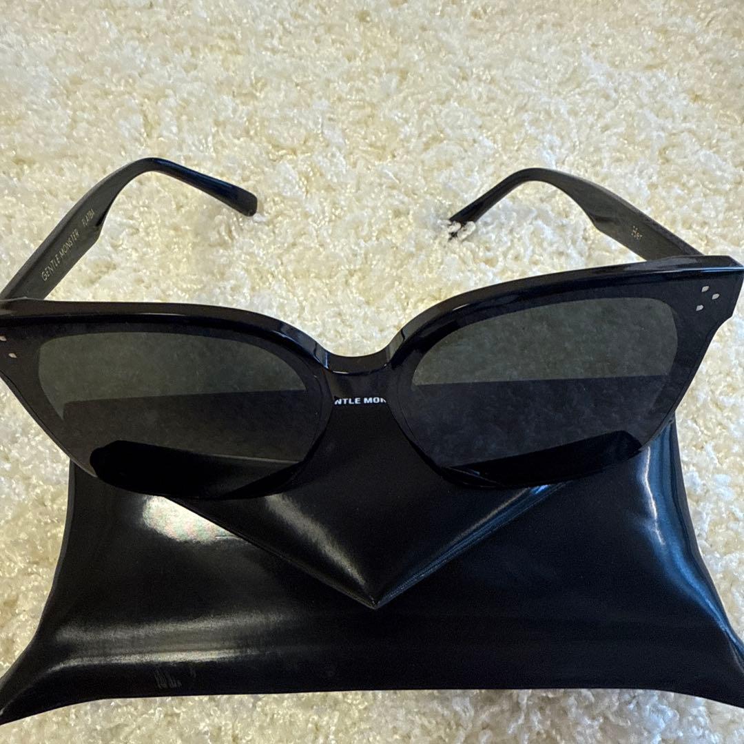 GENTLE MONSTER FLATBA ブラック サングラス