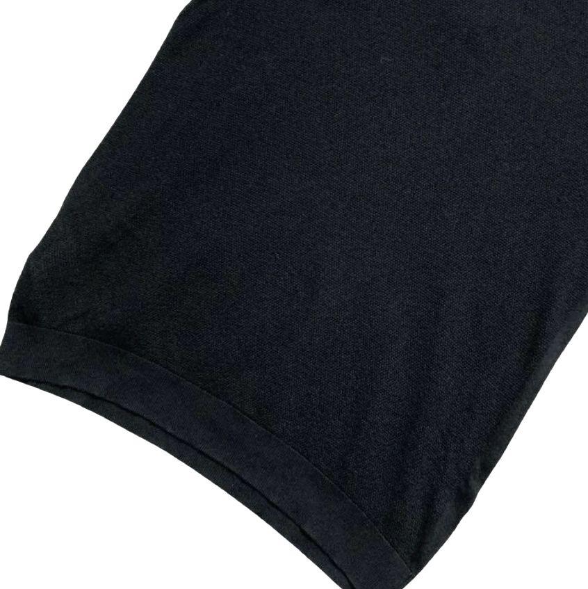 美品 JOHN SMEDLEY シーアイランドコットン 鹿の子 ポロシャツ 黒