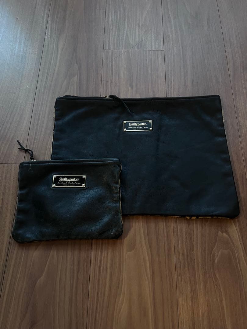 WACKOMARIA × PORTER レオパード レザー　クラッチ　セット