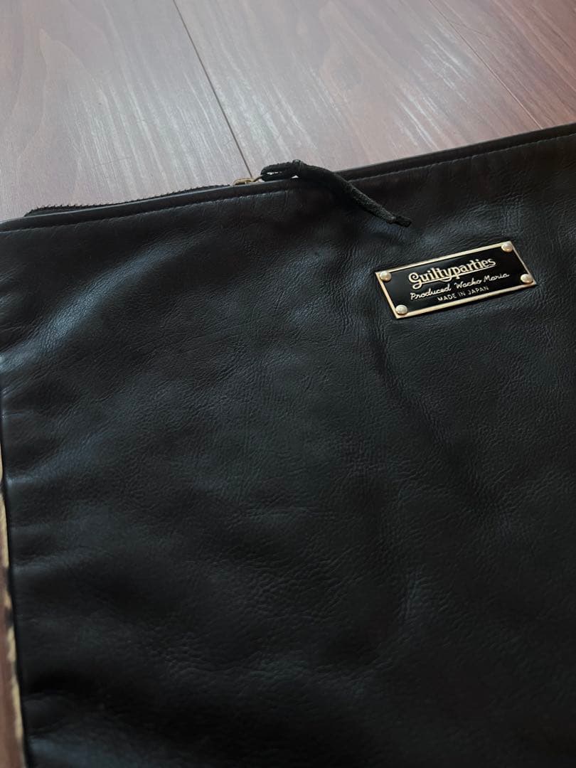 WACKOMARIA × PORTER レオパード レザー　クラッチ　セット