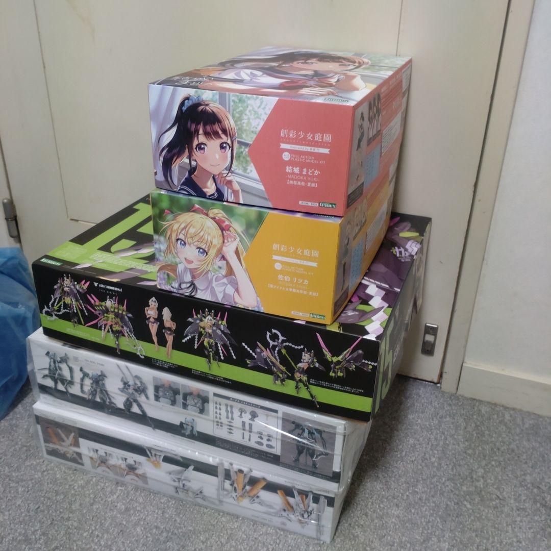 美少女プラモ　詰め合わせ　メガミデバイス　フレームアームズガール　創彩少女庭園