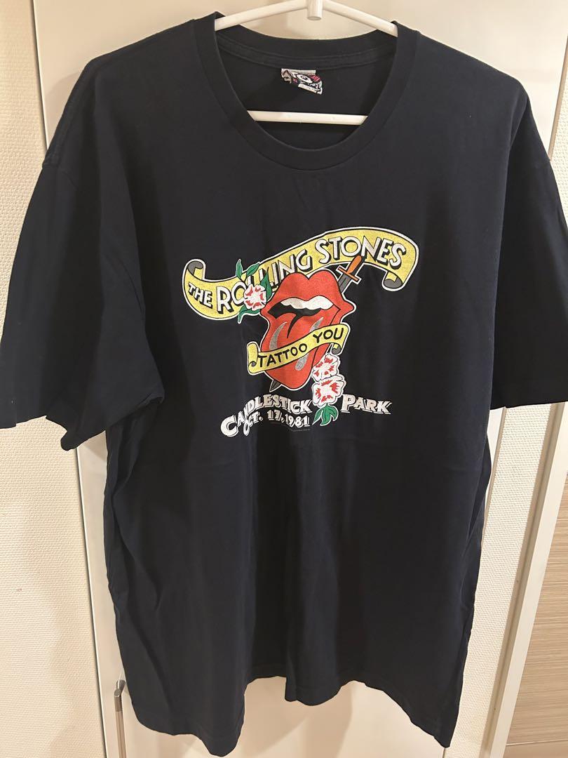 Rolling stones 00sバンドtシャツ
