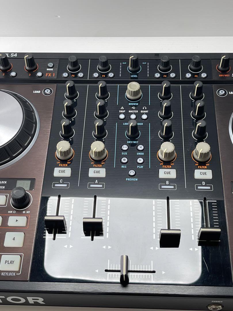 TRAKTOR KONTROL S4 MK2 DJコントローラー 箱付 動作OK 楽器・機材 TRAKTOR KONTROL S4 MK2 DJコントローラー 箱付 動作OK 楽器・機材