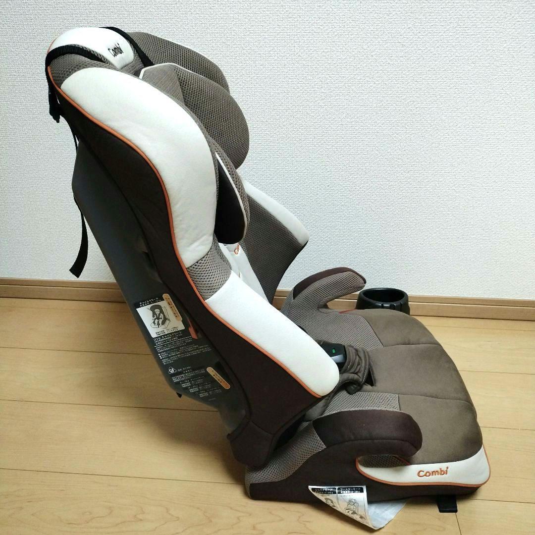 Combi コンビ　ジュニアシート　ジョイトリップ　エアスルー　ブラウン