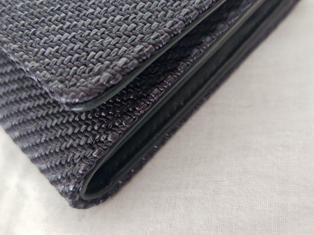 【未使用美品】CHANEL シャネル 長財布 ドーヴィル A81976 黒紺系