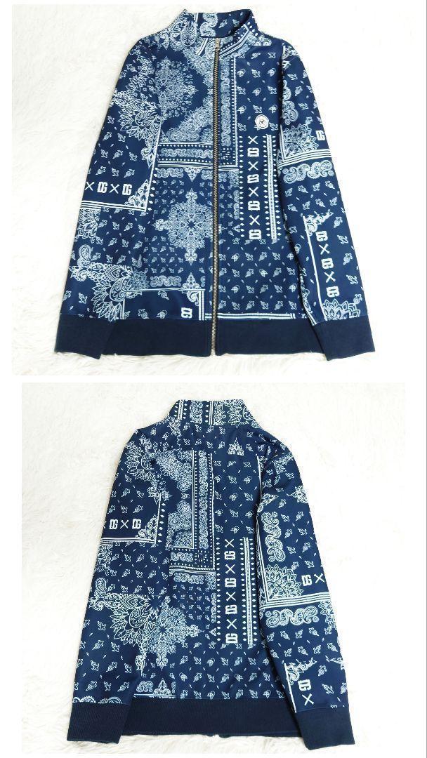 DIVINER GOLF セットアップ M バンダナ柄 ゴルフ ネイビー 総柄