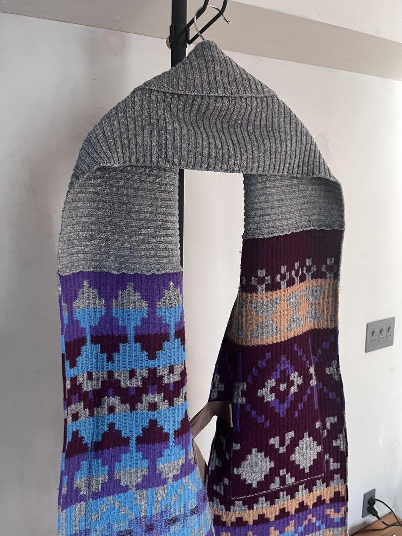 小物 sacai / BELTED KNIT SCARF