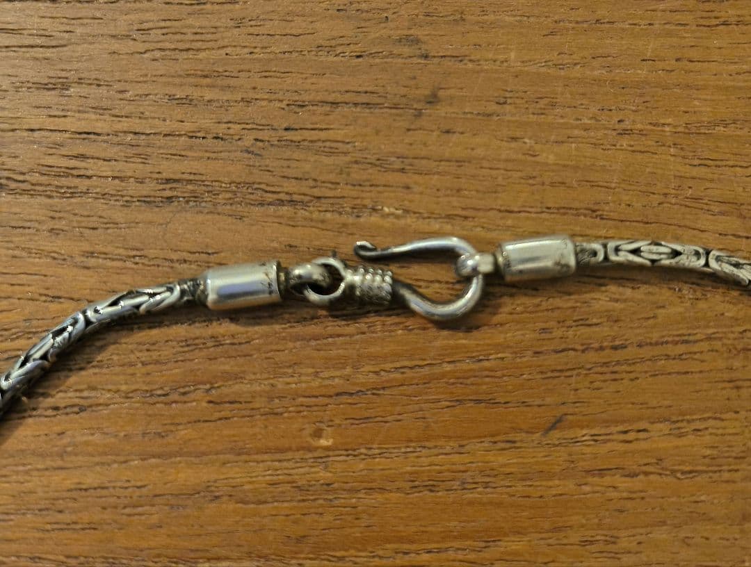 シルバー925 クロス型ペンダント ネックレス