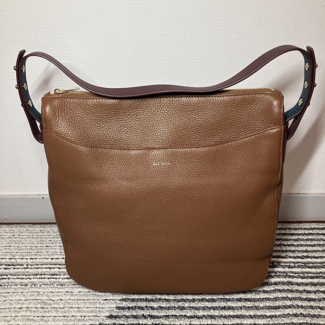新品】ポールスミス ソフトグレイン ショルダーバッグ キャ