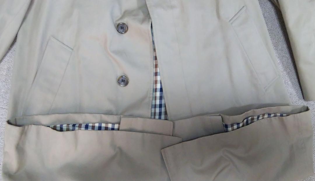 特価超激得 aquascutum Aqua5 lcVrA-m33258741789 トレンチコート 正規品即納