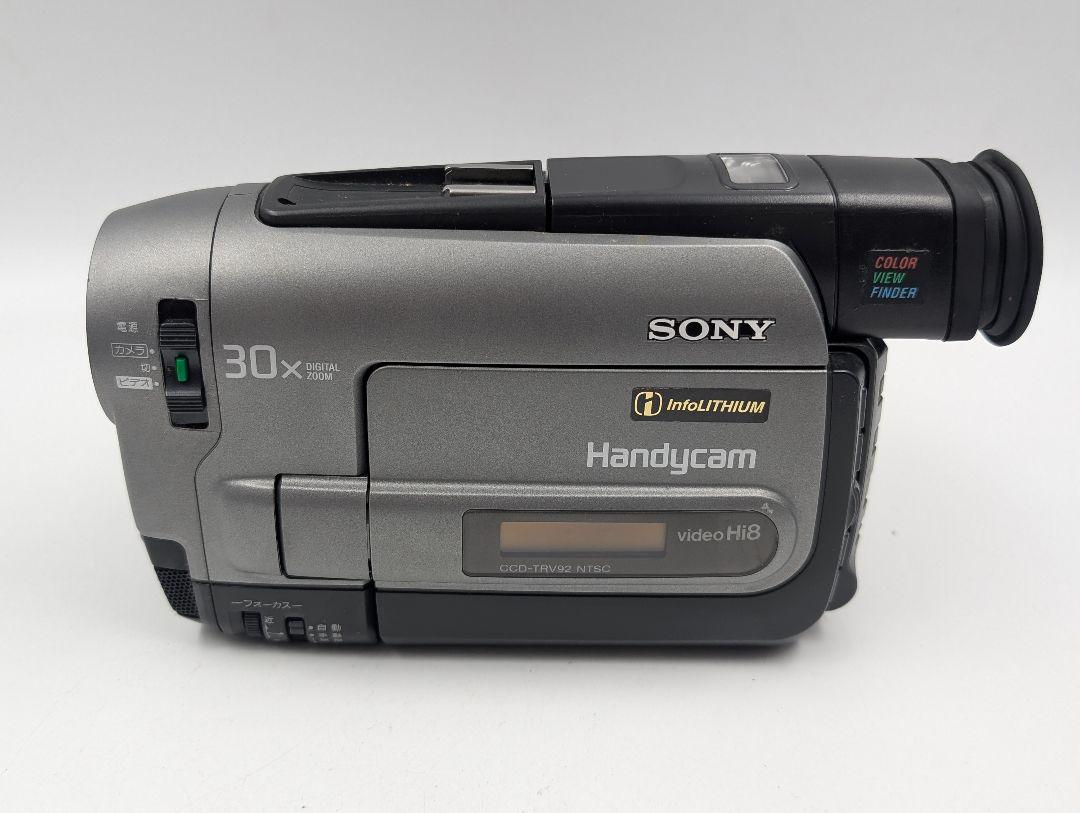 SONY ソニー 8mm テープ ビデオカメラ CCD-TRV92 1 - メルカリ