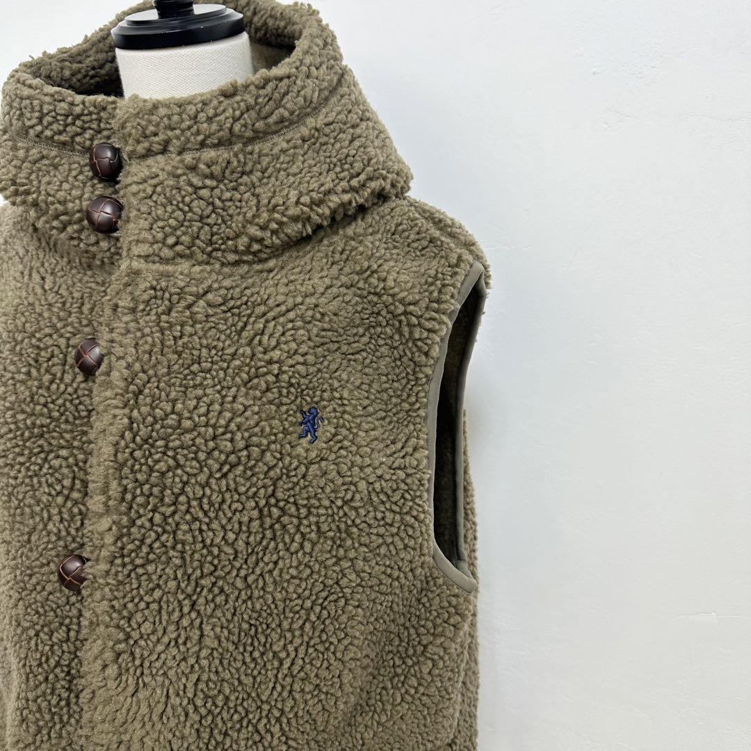 Niko1113さま】ジムフレックス 美品 ボア ベスト ブラウン