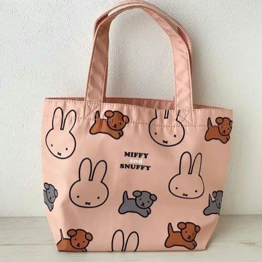 新品　ミッフィー　ランチトート　ミッフィー と スナッフィー　ピンク