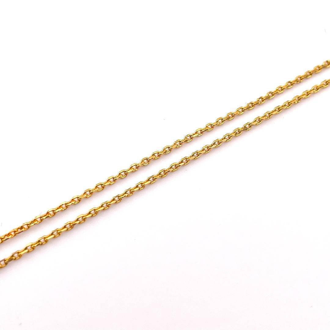 ルイヴィトン M61073 LV&ME R イニシャル ネックレス レディース 画像9