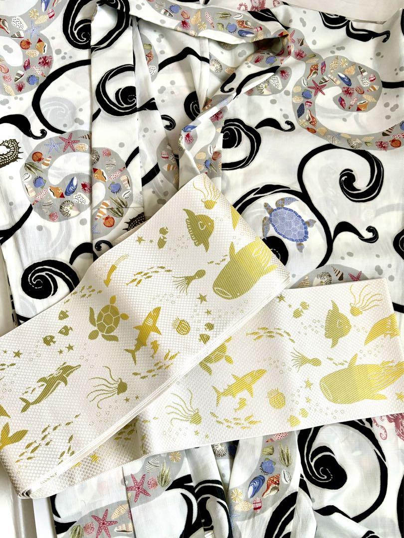 メイです✳︎ 正絹博多織半幅帯 未使用品