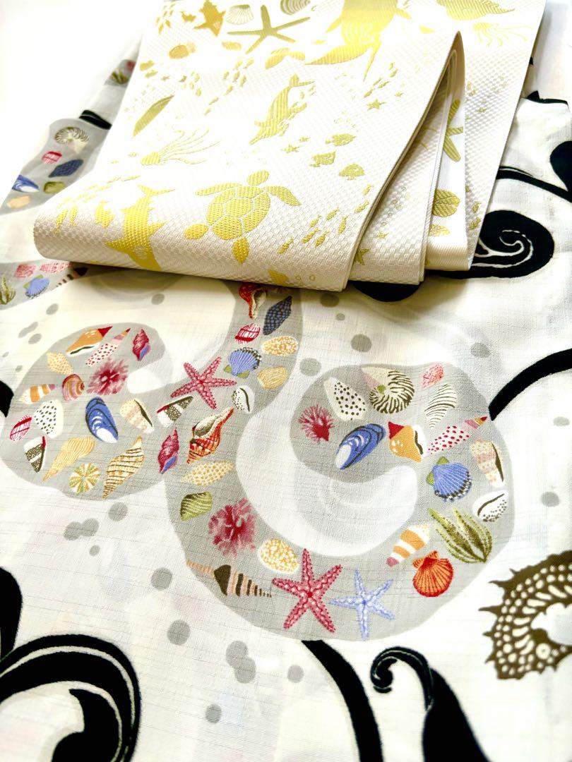 メイです✳︎ 正絹博多織半幅帯 未使用品