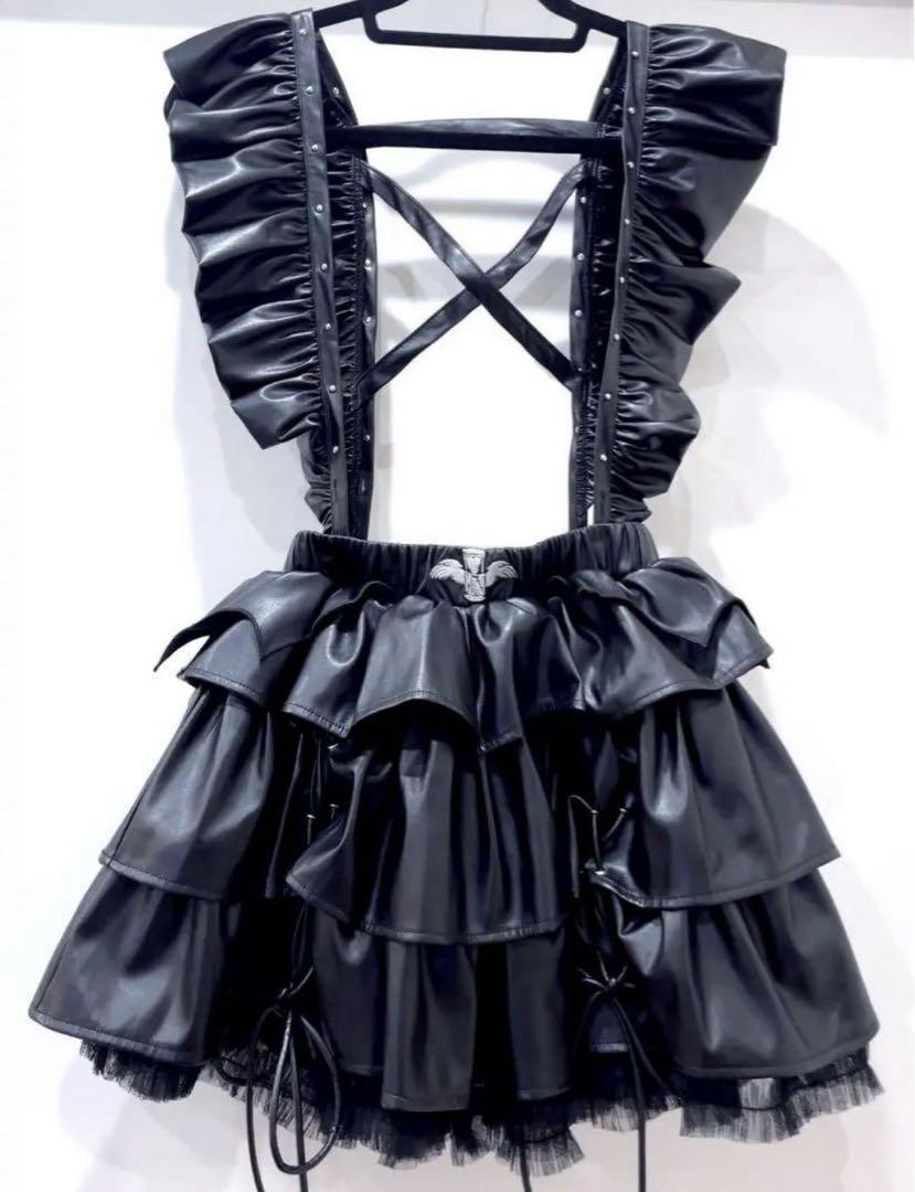 Dimmoireスタッズメイドスカート Mサイズ
