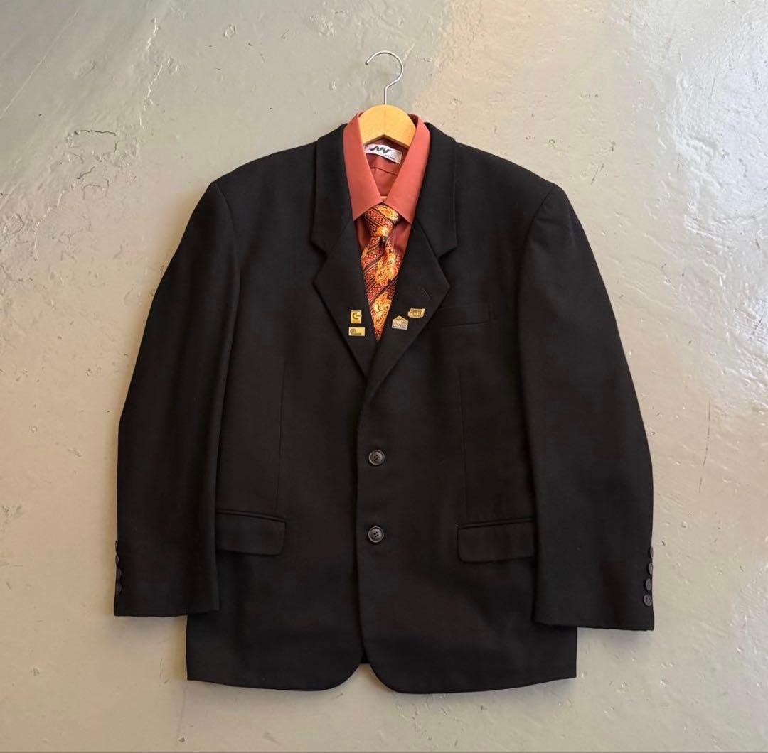 vintage セットアップ 成人式 古着 ウール スーツ vintage セットアップ 成人式 古着 ウール スーツ