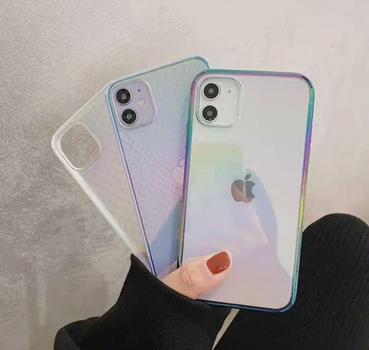 ☆オーロラケース☆ iPhone13miniケース 透明 白 - メルカリ ☆オーロラケース☆ iPhone13miniケース 透明 白 - メルカリ