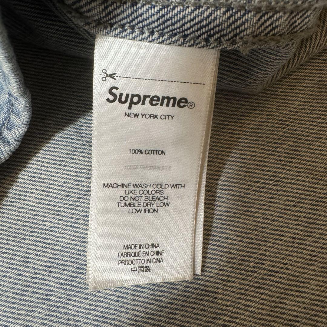 トップス Supreme Loose Fit S/S Denim PainterShirt