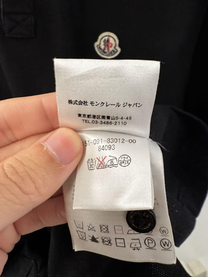 モンクレール ワンポイントワッペン ポロシャツ