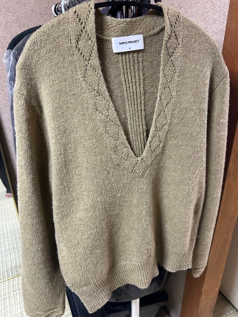 SIMPLE PROJECT V Sweater TanM Our Legacy