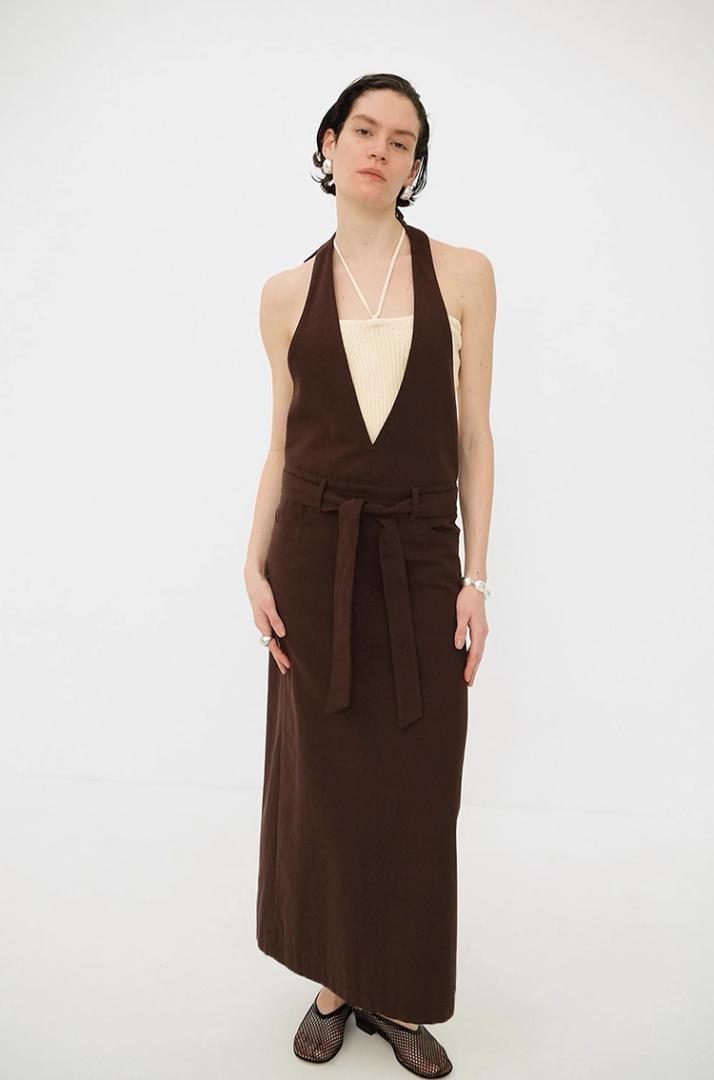 CLANE HALTER NECK LOW WAIST ONEPIECE